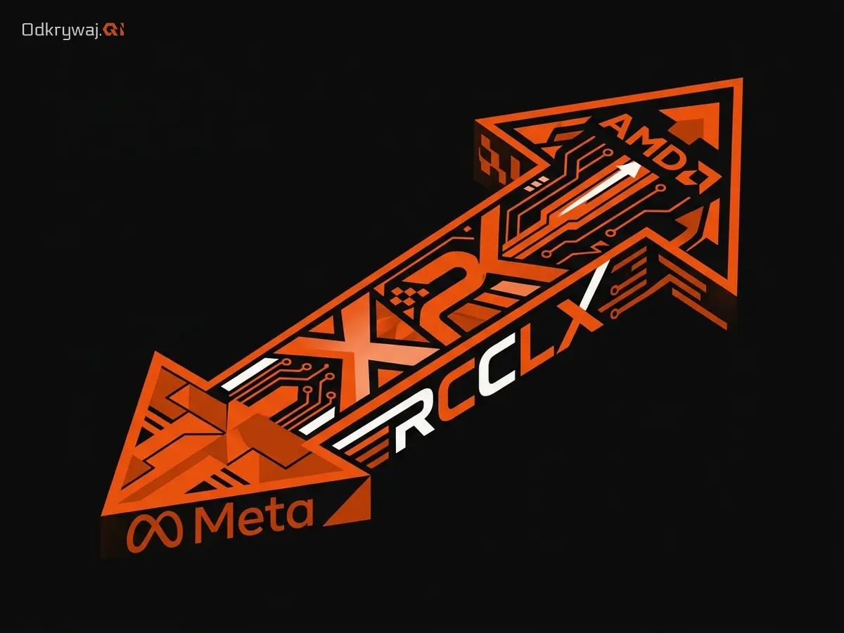 Meta open-sourcuje RCCLX. Komunikacja GPU na AMD przyspiesza.