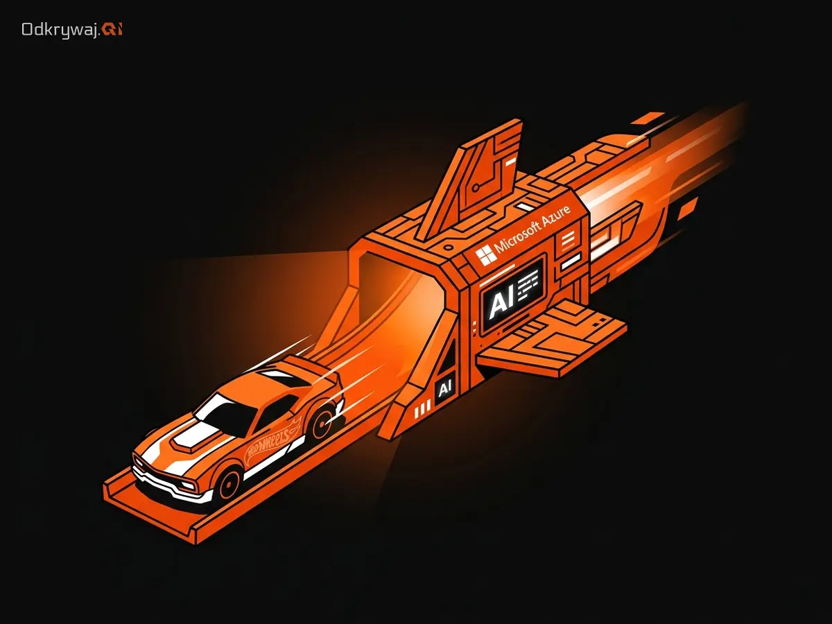 Hot Wheels i Microsoft AI. Jak marki przyspieszają produkcję