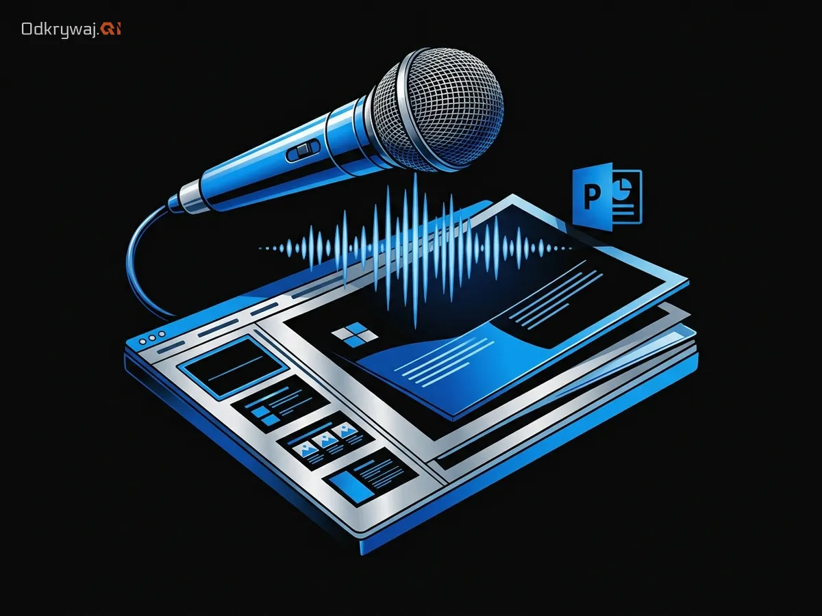 ChatGPT wchodzi do PowerPoint — tworzysz slajdy głosem