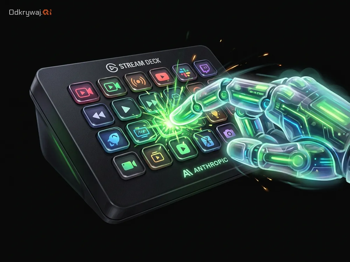 Stream Deck 7.4: Claude i ChatGPT wciskają przyciski za ciebie